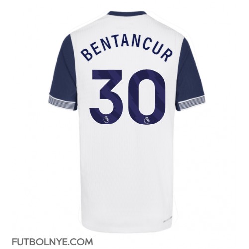 Camiseta Tottenham Hotspur Rodrigo Bentancur #30 Primera Equipación 2024-25 manga corta